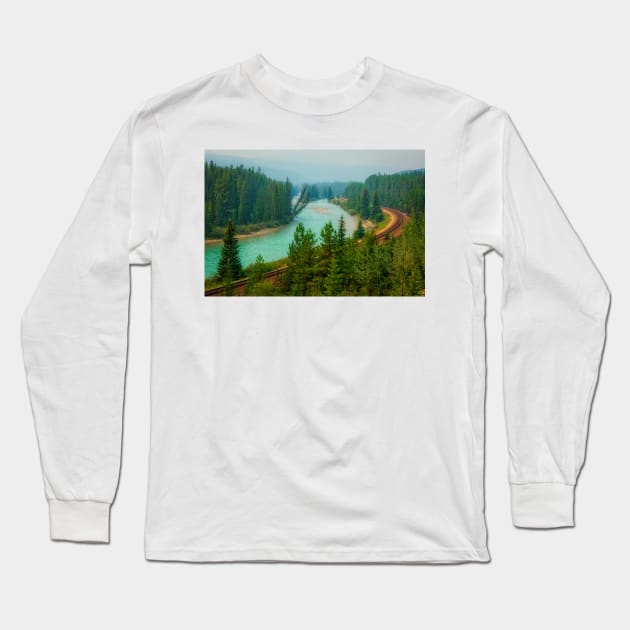 Bow River Long Sleeve T-Shirt by Eunice1